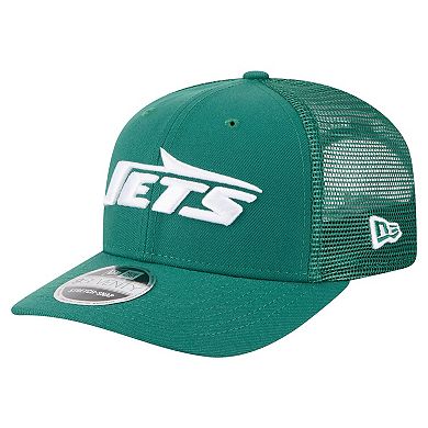 Men's New Era Green New York Jets Team Collection 9SEVENTY Stretch-Snap Adjustable Hat