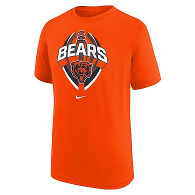 Youth Nike Orange Chicago Bears Icon Legend T-Shirt