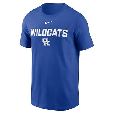 Men's Nike Royal Kentucky Wildcats Campus 2-Hit T-Shirt