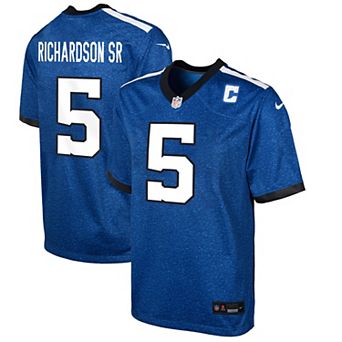 Youth Nike Anthony Richardson Sr. Royal Indianapolis Colts Alternate Indiana Nights Game Jersey