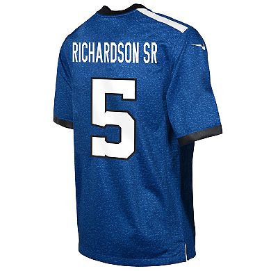 Youth Nike Anthony Richardson Sr. Royal Indianapolis Colts Alternate Indiana Nights Game Jersey