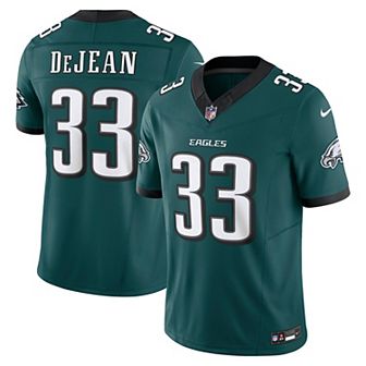 Men's Nike Cooper DeJean Midnight Green Philadelphia Eagles Team Vapor F.U.S.E. Limited Jersey