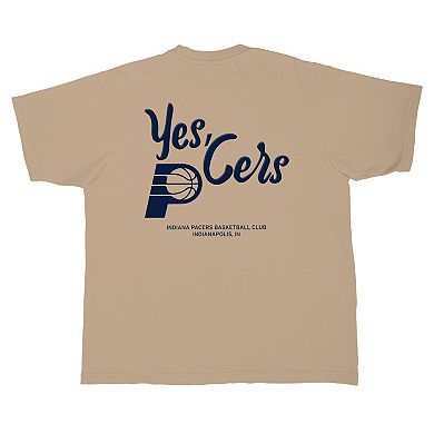 Unisex Stadium Essentials Tan Indiana Pacers Urban T-Shirt