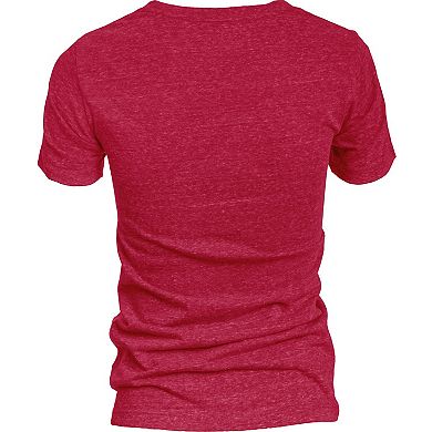 Women's Blue 84 Red Arizona Wildcats 2025 Big 12 Baseball Conference Tournament Champions Locker Room V-Neck T-Shirt