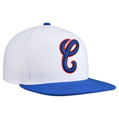 Men's Mitchell & Ness White Chicago White Sox Cooperstown Collection Basic Flip Snapback Hat