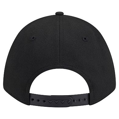 Men's New Era Black Cincinnati Bengals Team Collection 9FORTY M-Crown A-Frame Adjustable Hat