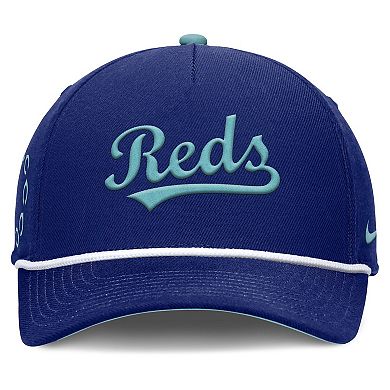 Men's Nike Royal Cincinnati Reds Father's Day Rise Adjustable Hat