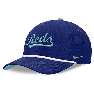 Men's Nike Royal Cincinnati Reds Father's Day Rise Adjustable Hat