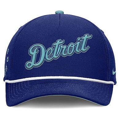 Men's Nike Royal Detroit Tigers Father's Day Rise Adjustable Hat
