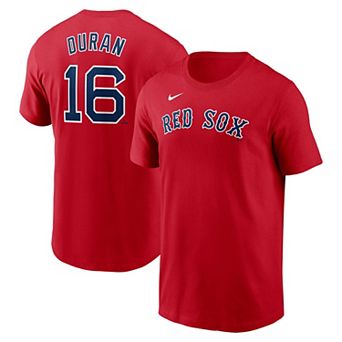 Men's Nike Jarren Duran Red Boston Red Sox Fuse Name & Number T-Shirt