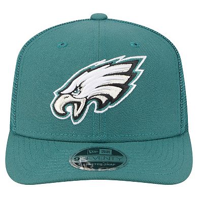 Men's New Era Midnight Green Philadelphia Eagles Team Collection 9SEVENTY Stretch-Snap Adjustable Hat