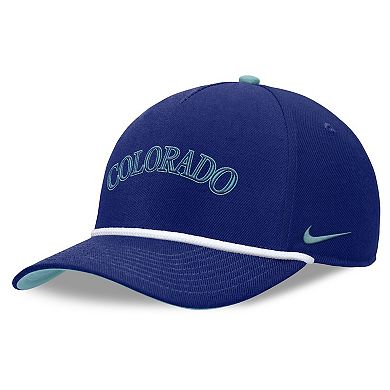 Men's Nike Royal Colorado Rockies Father's Day Rise Adjustable Hat