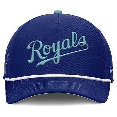 Men's Nike Royal Kansas City Royals Father's Day Rise Adjustable Hat
