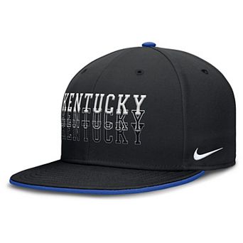 Men's Nike Black Kentucky Wildcats True Primetime Performance Fitted Hat