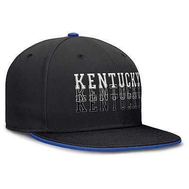 Men's Nike Black Kentucky Wildcats True Primetime Performance Fitted Hat