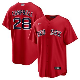 Men's Nike Kristian Campbell Red Boston Red Sox Alternate Replica Jersey
