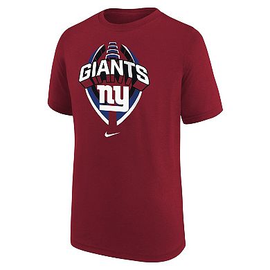 Youth Nike Red New York Giants Icon Legend T-Shirt