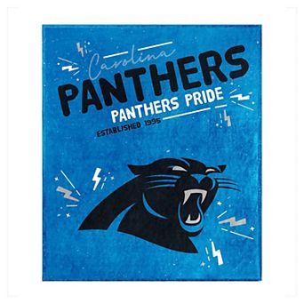 Carolina Panthers 60" x 70" Plush Throw Blanket