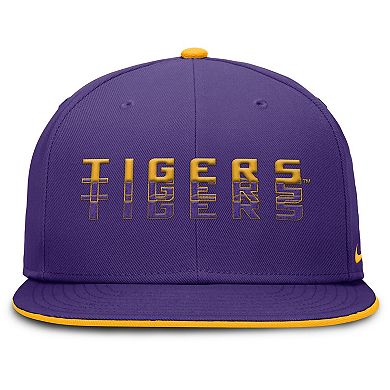 Men's Nike Purple LSU Tigers True Primetime Performance Fitted Hat