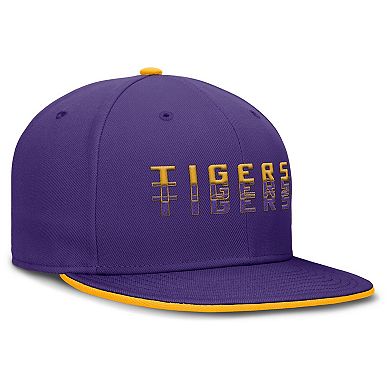 Men's Nike Purple LSU Tigers True Primetime Performance Fitted Hat
