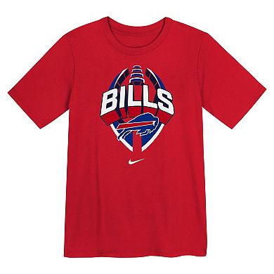 Preschool Nike Red Buffalo Bills Icon Legend Performance T-Shirt