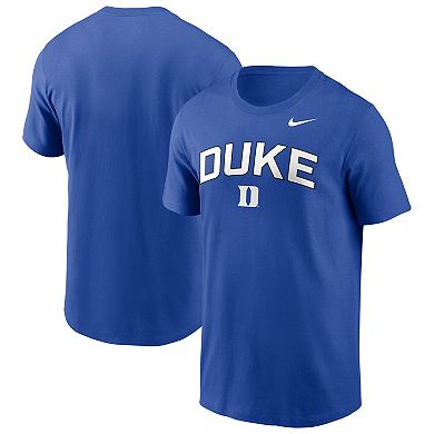 Men's Nike Royal Duke Blue Devils Primetime Arch Stack T-Shirt