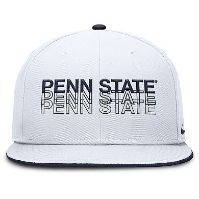 Men's Nike White Penn State Nittany Lions True Primetime Performance Fitted Hat