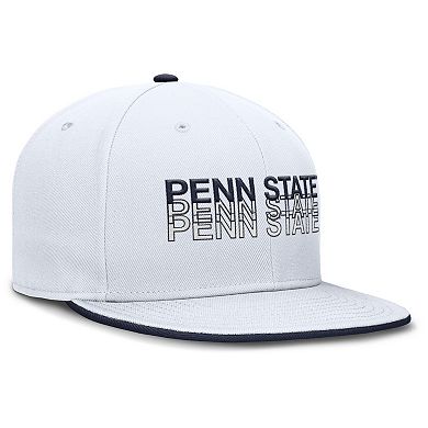 Men's Nike White Penn State Nittany Lions True Primetime Performance Fitted Hat