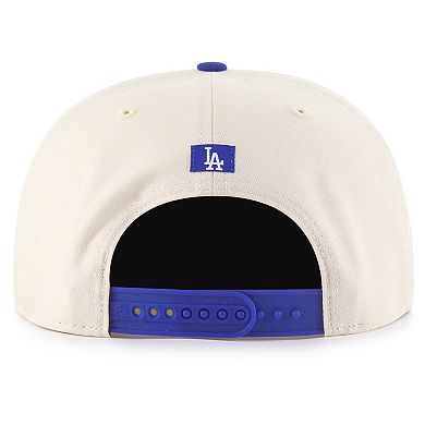 Men's '47 Cream Los Angeles Dodgers Payson Captain Adjustable Hat
