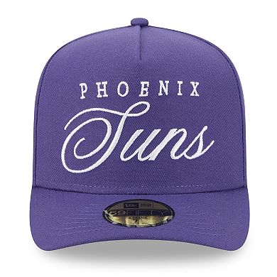 Men's New Era Purple Phoenix Suns 2025 NBA Draft A-Frame 59FIFTY Fitted Hat
