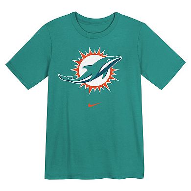 Preschool Nike Aqua Miami Dolphins Primary Logo Legend Performance T-Shirt