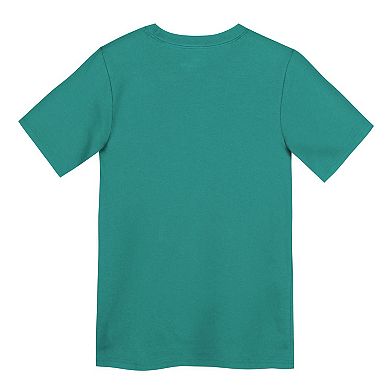 Preschool Nike Aqua Miami Dolphins Primary Logo Legend Performance T-Shirt