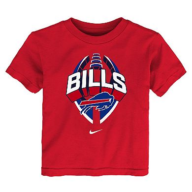 Toddler Nike Red Buffalo Bills Icon Legend T-Shirt
