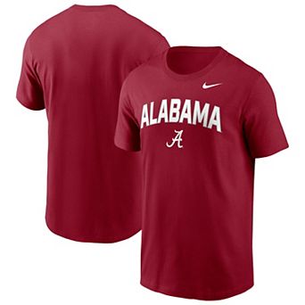 Men's Nike Crimson Alabama Crimson Tide Primetime Arch Stack T-Shirt
