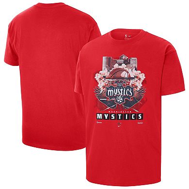 Men's Nike Red Washington Mystics Original Content Max90 T-Shirt