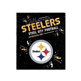 Pittsburgh Steelers 60" x 70" Plush Throw Blanket