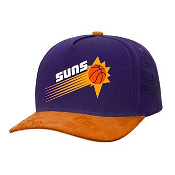 Men's Mitchell & Ness Purple/Orange Phoenix Suns May Flowers Adjustable Hat