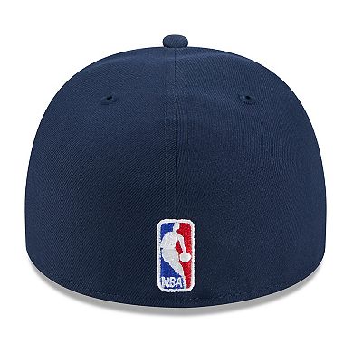 Men's New Era Navy Denver Nuggets 2025 NBA Draft A-Frame 59FIFTY Fitted Hat