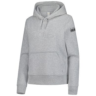 Women's Gray Minnesota Timberwolves Icon Pullover Hoodie