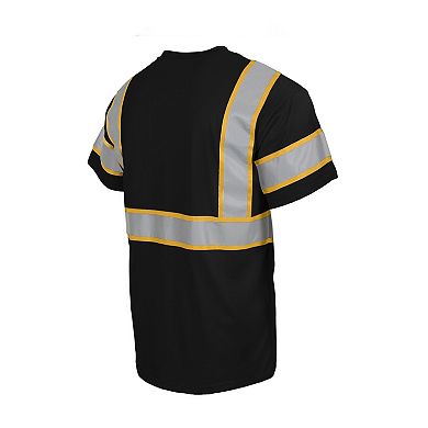 Men's Black Pittsburgh Steelers Safety Heavyweight T-Shirt