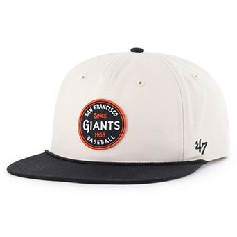 Men's '47 Cream San Francisco Giants Payson Captain Adjustable Hat