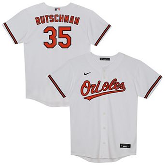 Preschool Nike Adley Rutschman White Baltimore Orioles Home Replica Player Jersey