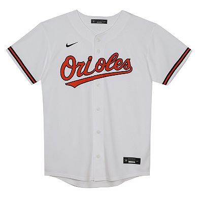 Preschool Nike Adley Rutschman White Baltimore Orioles Home Replica Player Jersey