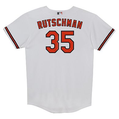 Preschool Nike Adley Rutschman White Baltimore Orioles Home Replica Player Jersey