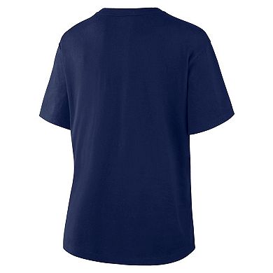 Women's Fanatics Navy Dallas Cowboys Line Em Up T-Shirt