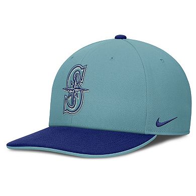 Men's Nike Turquoise Seattle Mariners Father's Day Pro Performance Snapback Hat