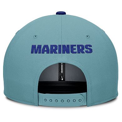 Men's Nike Turquoise Seattle Mariners Father's Day Pro Performance Snapback Hat