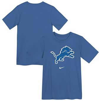 Preschool Nike Blue Detroit Lions Primary Logo Legend Performance T-Shirt