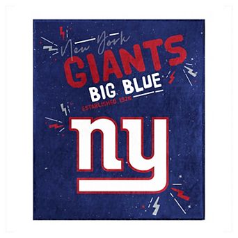 New York Giants 60" x 70" Plush Throw Blanket