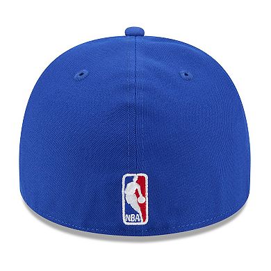 Men's New Era Royal Philadelphia 76ers 2025 NBA Draft A-Frame 59FIFTY Fitted Hat
